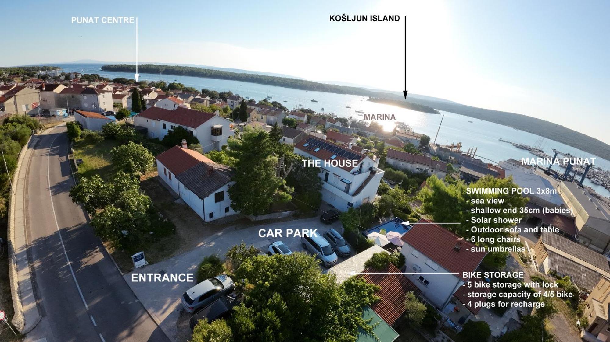 Apartments Monika Bed & Breakfast 1&4 Punat Eksteriør billede